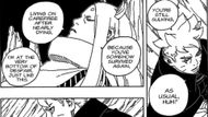 Boruto and Momoshiki's casual talk (Image Source: VIZ)